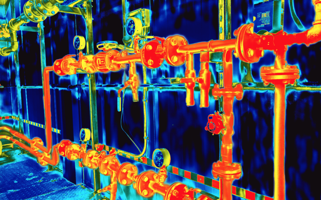 Infrared-Thermography-photo-of-gas-piping